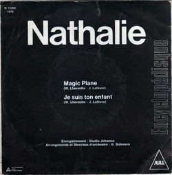 [Pochette de Magic plane (NATHALIE) - verso]