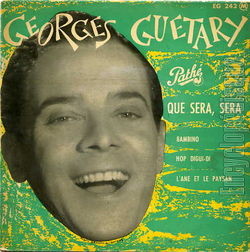 [Pochette de Que sera, sera (Georges GUTARY)]