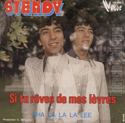 [Pochette de Si tu rves de mes lvres (STENDY) - verso]