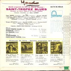 [Pochette de Saint-Tropez blues (B.O.F.  Films ) - verso]