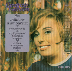 [Pochette de Des millions d’amoureux (Georgette LEMAIRE)]