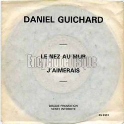 [Pochette de Le nez au mur (Daniel GUICHARD)]