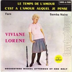 [Pochette de Le temps de l’amour (Viviane LORNE)]