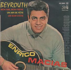 [Pochette de Beyrouth (Enrico MACIAS)]