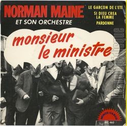 [Pochette de Monsieur le ministre (Norman MAINE)]