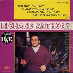 [Pochette de J’irai twister le blues (Twistin’ to the blues) (Richard ANTHONY)]