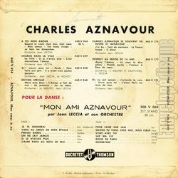 [Pochette de Mon cœur  nu (Charles AZNAVOUR) - verso]