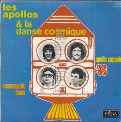 [Pochette de Cosmonautic blues (Les APOLLOS et LA DANSE COSMIQUE)]