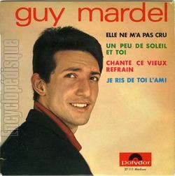 [Pochette de Elle ne m’a pas cr (Guy MARDEL)]