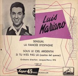 [Pochette de Sensual (Luis MARIANO)]