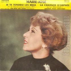 [Pochette de Je te tendrai les bras (MARIE-JOS)]