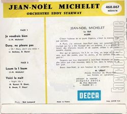 [Pochette de Je voudrais bien (Jean-Nol MICHELET) - verso]