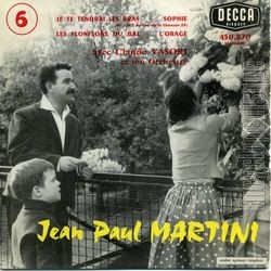 [Pochette de Je te tendrai les bras (Jean-Paul MARTINI)]