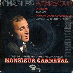 [Pochette de La bohme (Charles AZNAVOUR)]