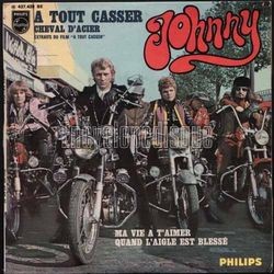 [Pochette de  tout casser (Johnny HALLYDAY)]