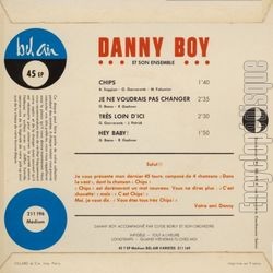 [Pochette de Chips (DANNY BOY) - verso]