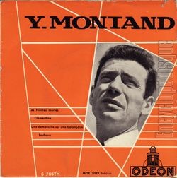 [Pochette de Les feuilles mortes (Yves MONTAND)]