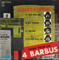 [Pochette de Votez pour les 4 Barbus (Les QUATRE BARBUS)]