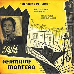 [Pochette de Refrains de Paris (Germaine MONTERO)]