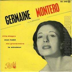 [Pochette de Germaine Montro chante Branger (Germaine MONTERO)]