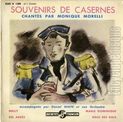 [Pochette de Souvenirs de casernes (Monique MORELLI)]