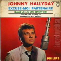 [Pochette de Excuse-moi partenaire (Johnny HALLYDAY)]