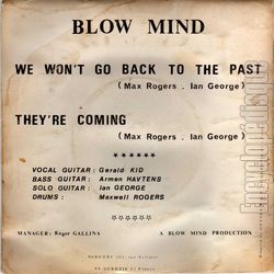 [Pochette de We won’t go back to the past (BLOW MIND) - verso]