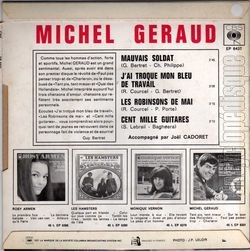 [Pochette de Mauvais soldat (Michel GRAUD) - verso]