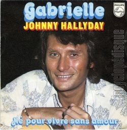 [Pochette de Gabrielle (Johnny HALLYDAY)]