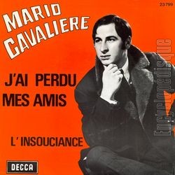 [Pochette de J’ai perdu mes amis (Mario CAVALIERE) - verso]