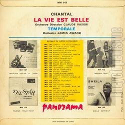 [Pochette de La vie est belle (COMPILATION) - verso]