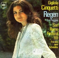 [Pochette de Regen (La pioggia) (Gigliola CINQUETTI)]