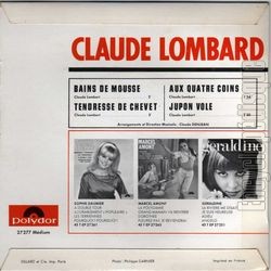 [Pochette de Bains de mousse (Claude LOMBARD) - verso]