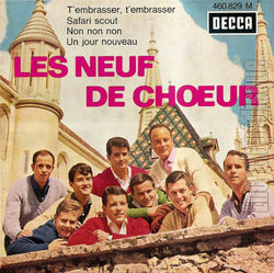 [Pochette de T’embrasser, t’embrasser (Les NEUF DE CHOEUR)]