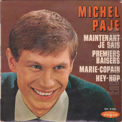 [Pochette de Maintenant, je sais (Michel PAJE)]