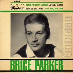 [Pochette de Quand j’ai connu l’amour (Brice PARKER)]