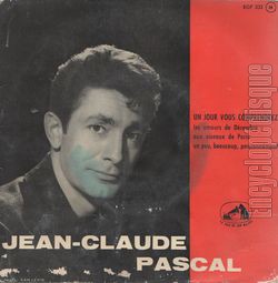 [Pochette de Un jour, vous comprendrez (Jean-Claude PASCAL)]