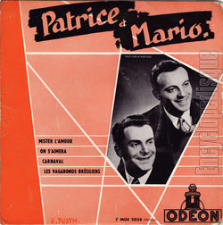 [Pochette de Mister l’amour (PATRICE et MARIO)]