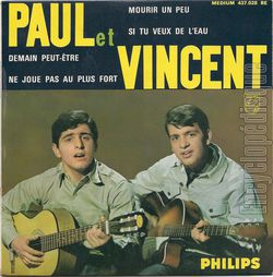 [Pochette de Mourir un peu (PAUL ET VINCENT)]