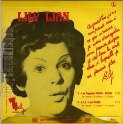 [Pochette de Lily, c’est Paris (Lily LIAN) - verso]