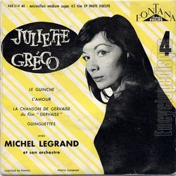 [Pochette de Le guinche (Juliette GRCO)]