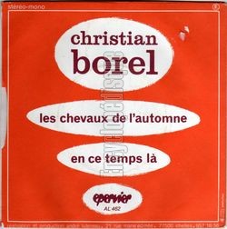 [Pochette de Les chevaux de l’automne (Christian BOREL) - verso]