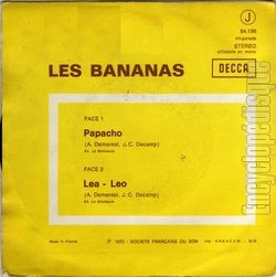 [Pochette de La-Lo (Les BANANAS) - verso]