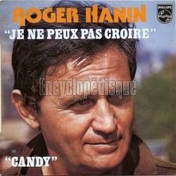 [Pochette de Je ne peux pas croire (Roger HANIN)]