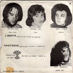 [Pochette de Libert (PHAUME) - verso]