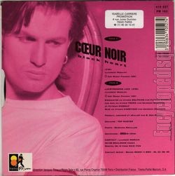 [Pochette de Cœur noir (Laurent MORAIN) - verso]