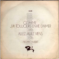 [Pochette de Comme j’ai toujours envie d’aimer (Frdric HUBERT)]