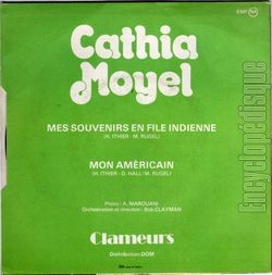 [Pochette de Mes souvenirs en file indienne (Cathia MOYEL) - verso]