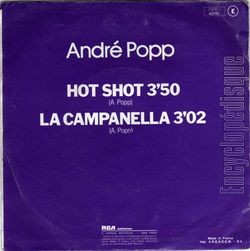 [Pochette de Hot shot (Andr POPP) - verso]