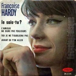 [Pochette de Le sais-tu (Franoise HARDY)]